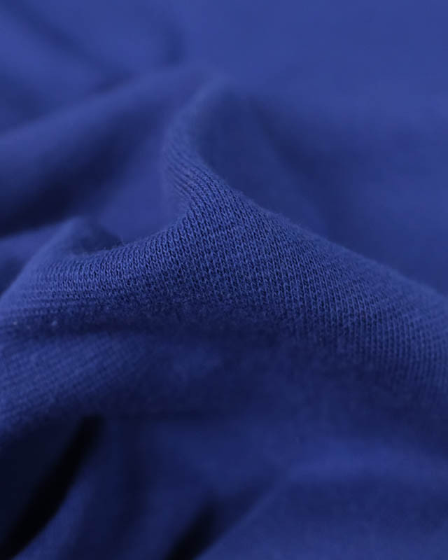 Rib Cuff Fabric Royal Blue - Leonore - Maison Klem